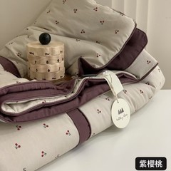 韓国のガチョウの両面の綿100% の夏は二人で洗濯できます。