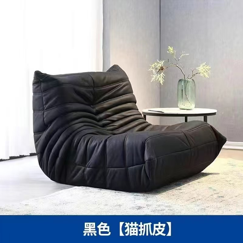 Caterpillar sofá perezoso togo tatami dormitorio casual silla casual balcón sala de estar individual