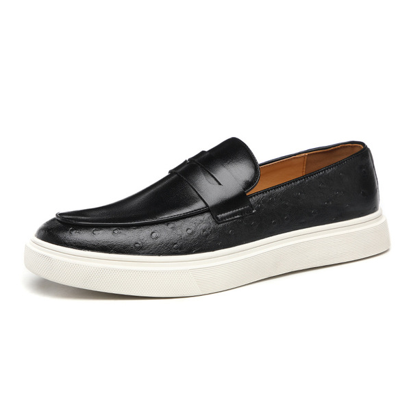 Lefu Shoes Men's Shoes 2023 New Business Men's Elevated Casual Shoes