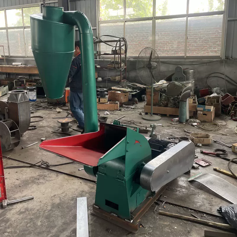 500型家具厂木条子粉碎机PVC板材粉碎机饲料谷物粮食粉碎机