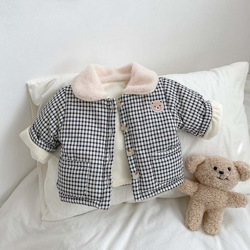 Plaid blanco y negro