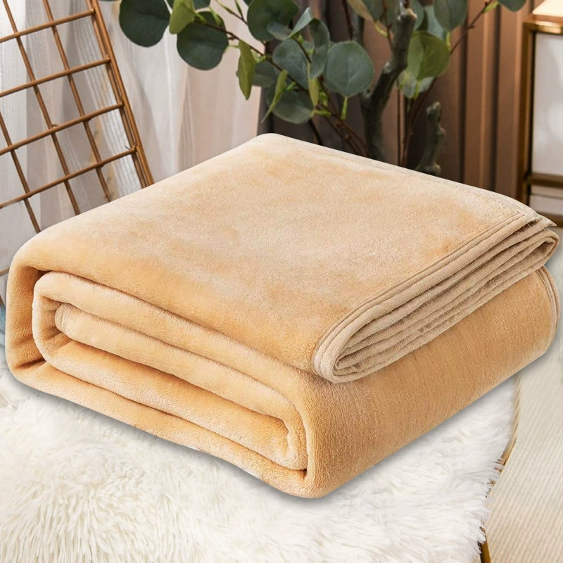 Фланелевое коралловое одеяло, 230 г/м², размеры 50×70–200×230 см