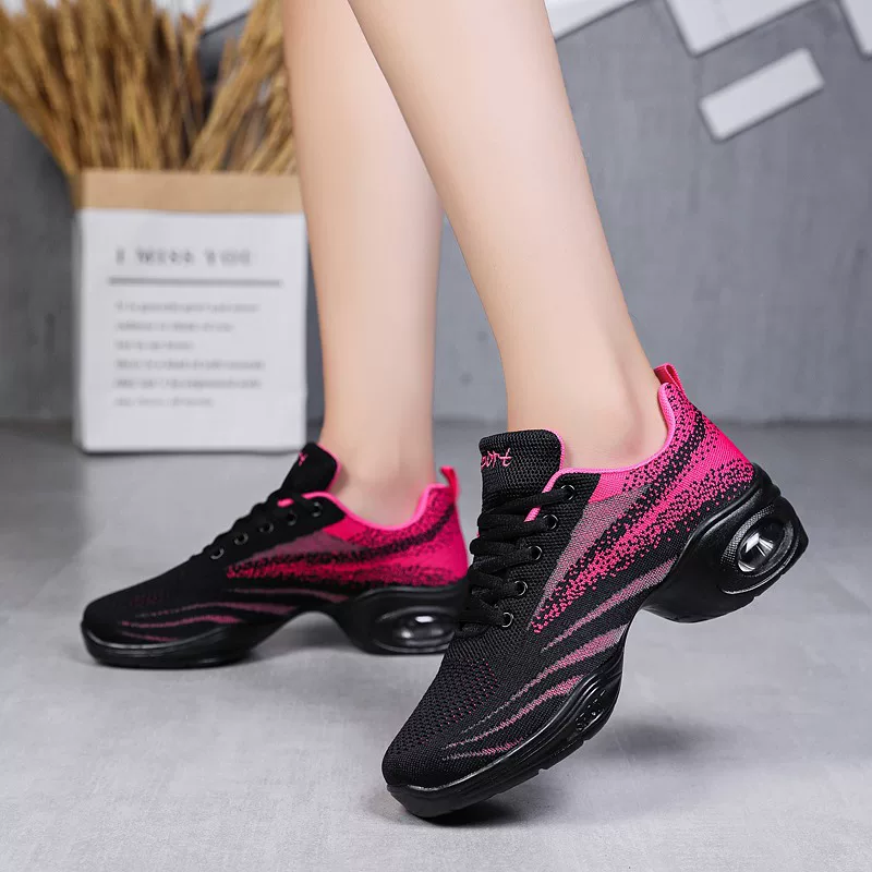 Новый Plaza Dance Shoes и Aquarius Araveling Ghost Step Dance Shoes Flying Weaving Female Adult Plaza Dance Soft Bottom Dance Female Shoes