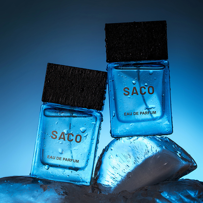 SACO nueva fragancia de pico de hielo polar marino para hombres y mujeres fragancia duradera fragancia fresca y elegante fragancia 50ml al por mayor