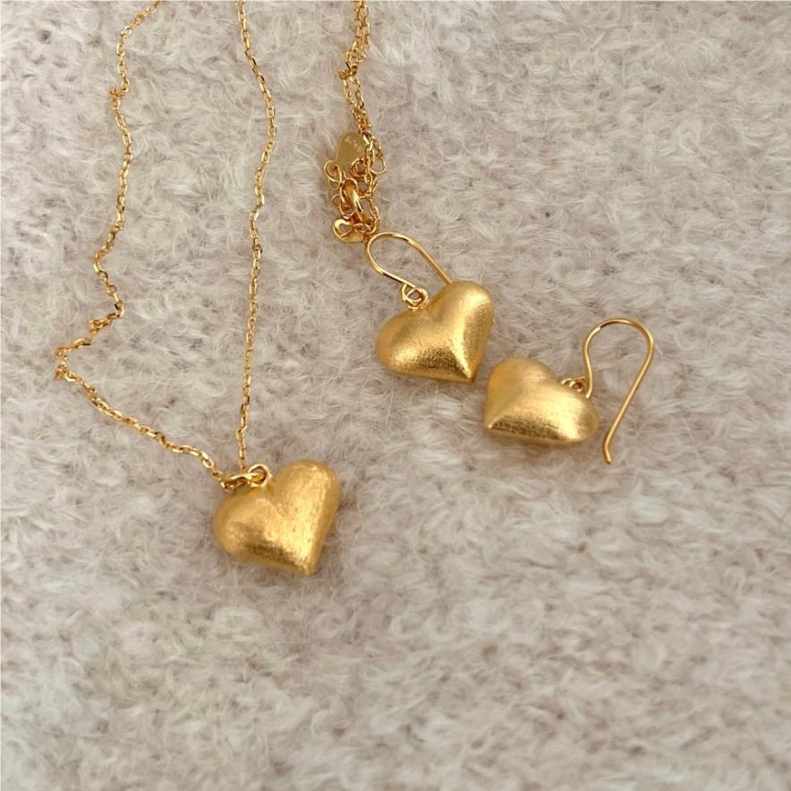 12g Weight Pendant Necklace Classification 1 Pair Quantity Daily Occasion 925 Sterling Silver Material Heart Shape Pattern Women'S Gender Simple Style Style 925 Sterling Silver Heart Shape Pendant Necklace 6