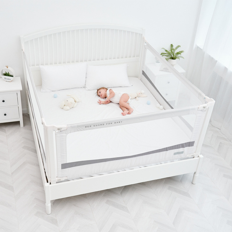 Cross-border exclusive factory direct supply new children's bed fence baby anti-drop bed fence crib fence