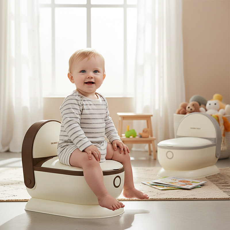 Children's Simulation Toilet Baby Boys and Girls Baby Small Toilet Stool Urine Basin for Boys and Girls and Children Toilet Training Potty