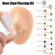 Disposable low pain nose nail device nasal nail gun piercing device sterile puncture tool 316L stainless steel nose nail