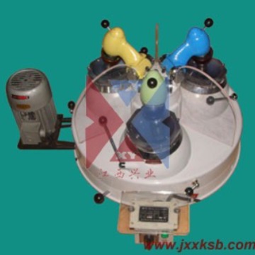 定时定量可调型 玛瑙料钵 玛瑙钻头 XPM型120*3三头研磨机