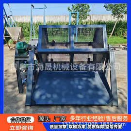 六角滚筒镀锌打磨机 金属除锈研磨机 海晟加工八角抛光机图片