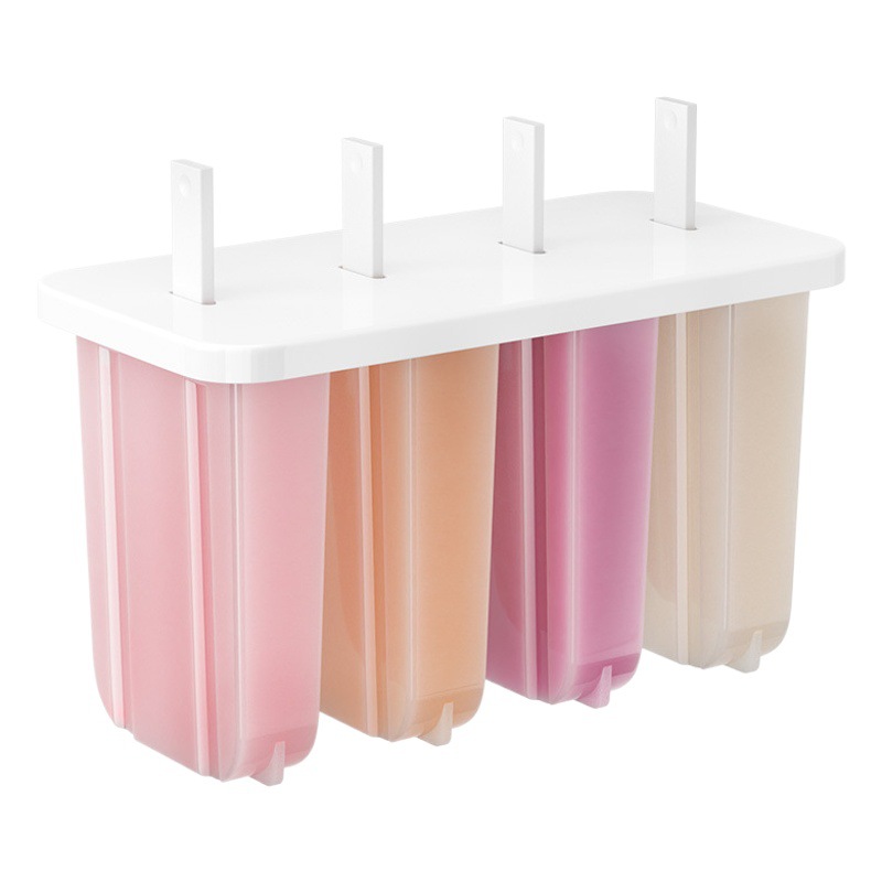 Helado molde de silicona de grado alimenticio hecho en casa helado herramienta de molienda niños queso palo modelo