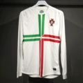 2012 Portugal European Championship away player edition long sleeved shirt