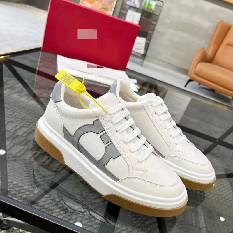 Новая мужская обувь в Европе и Америке, дышащая модная спортивная повседневная обувь из натуральной кожи с низким верхом, модные универсальные популярные износостойкие кроссовки