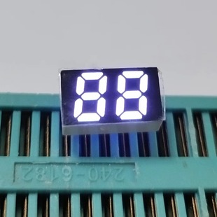 Factory Direct Supply 0.25-inch Two-position High-brightness White Light Digital Display Single Row 5-pin Thin Shell Digital Tube 2521