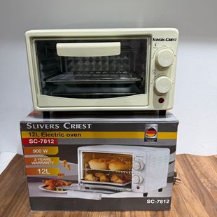 Sc Household Electric Oven 12L Large Capacity Baked Bread Sweet Potato Tart Timed Double-Layer Air Frying Kitchen Baking