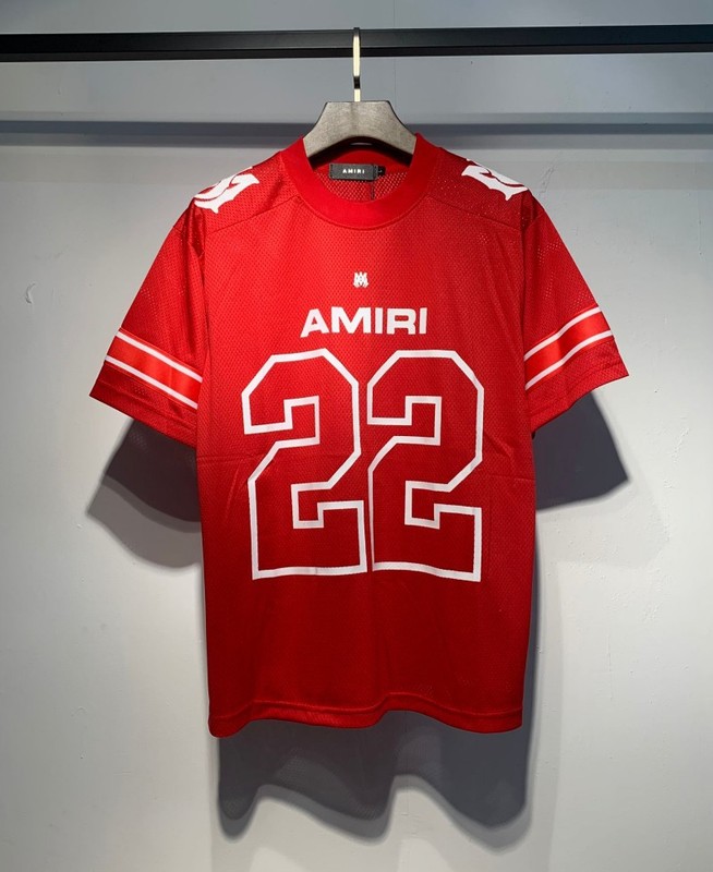 amiri24 新しい半袖 T シャツ番号 22 ジャージサッカーユニフォームメッシュスポーツカジュアルショーツカップルセット|undefined