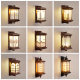 Outdoor Wall Lamp Waterproof New Chinese Garden Villa Courtyard Gate Pillar Outdoor Balcony Lighting Terrace Wall Lamp