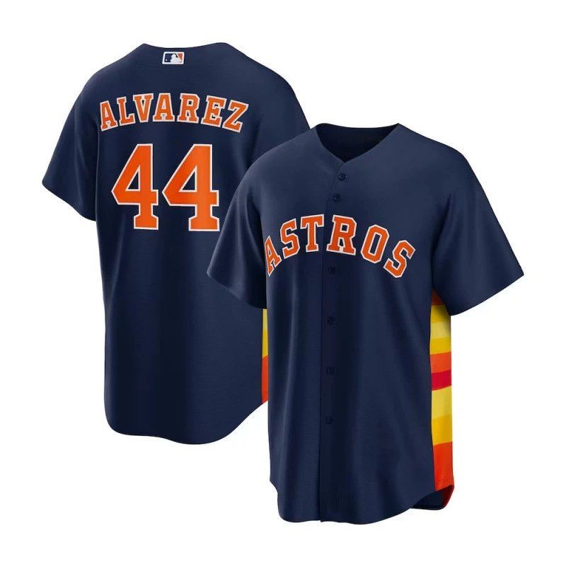 Его Astros Houston Astros кросс-бордер джерси 2#Брегман 27#Алтуве вышитая бейсбольная джерси