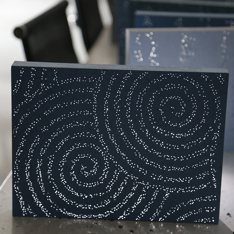 Панель бетонная светопропускающая Lifeng Starry Sky 15x15 см