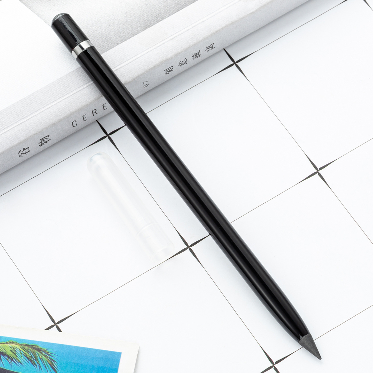 En stock eterno lápiz estudiante postura lápiz no afilar no tinta escritura constantemente lápiz pintura no fácil de romper la escritura