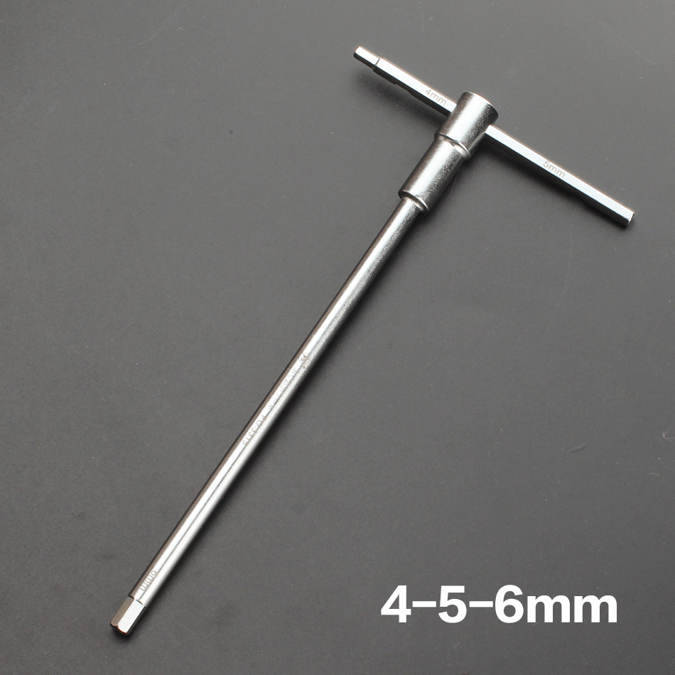 福冈工具三合一内六角扳手4mm5mm6mm平头六方板子FO-3315手动五金