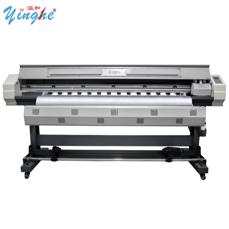 瀛和YH1802G双头压电式写真机/五代头七代头喷画设备uv打印机