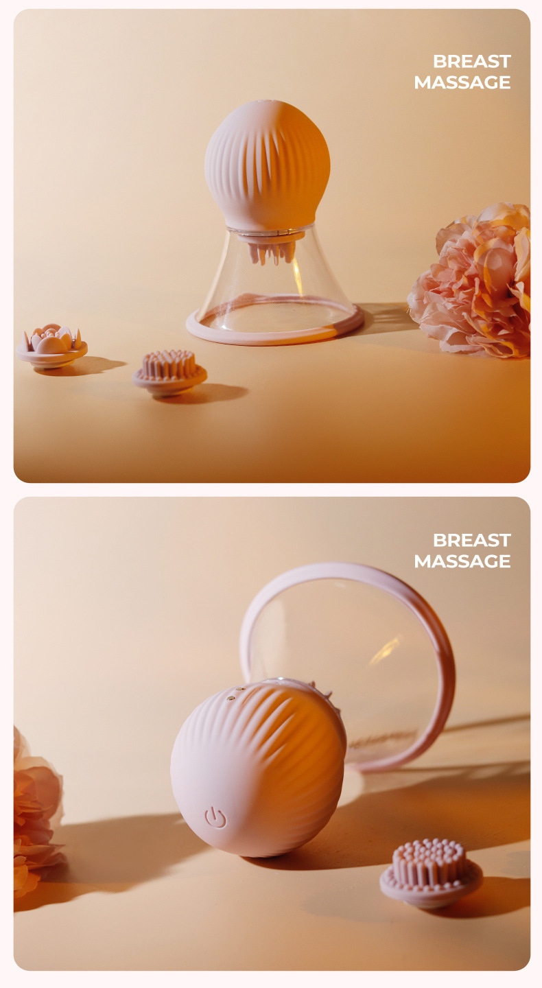 App Controlled Breast Massager With Vacuum Adsorption Technology_voghion.com