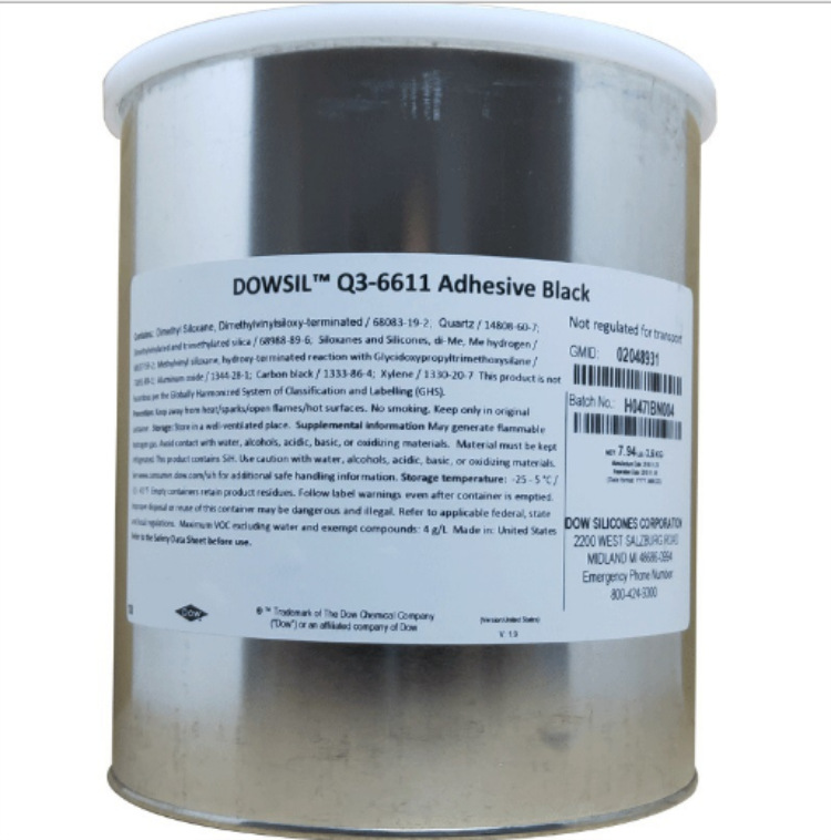 道康宁DOWSIL Q3-6611加热型固化有机硅引擎控制模块胶水密封粘接