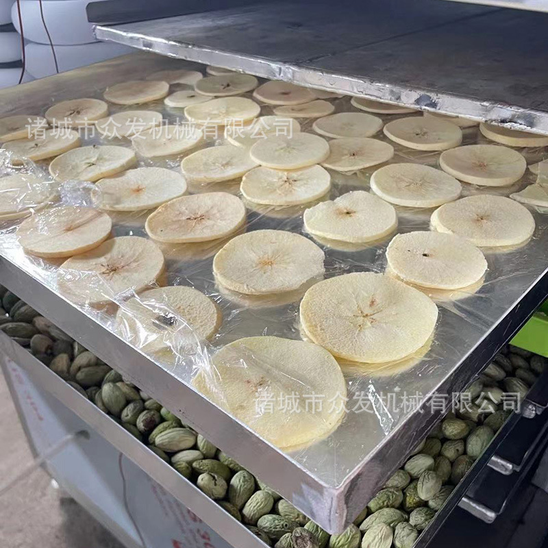 众发苹果脆片冻干机 土豆小型冻干设备 10平方台式真空冻干机