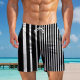 2025 New Amazon Cross-border European American Casual high quality Printed Breathable Men's Casual Shorts
