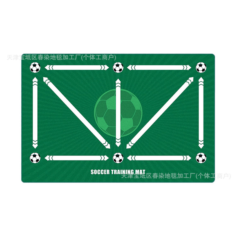 almohadilla de entrenamiento de fútbol antideslizante y reducción de ruido almohadilla de entrenamiento de alfombra para niños de fútbol mini almohadilla de entrenamiento de fútbol en el hogar
