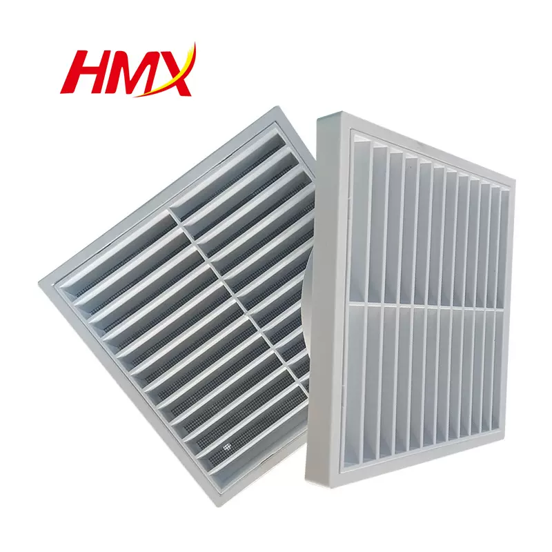 塑料斜格风口室内风口新风口回风口塑胶通风口排风口新风辅材现货