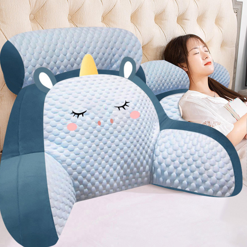 K-눈을 가늘게 뜨고 있는 유니콘 다크블루(빈블루)