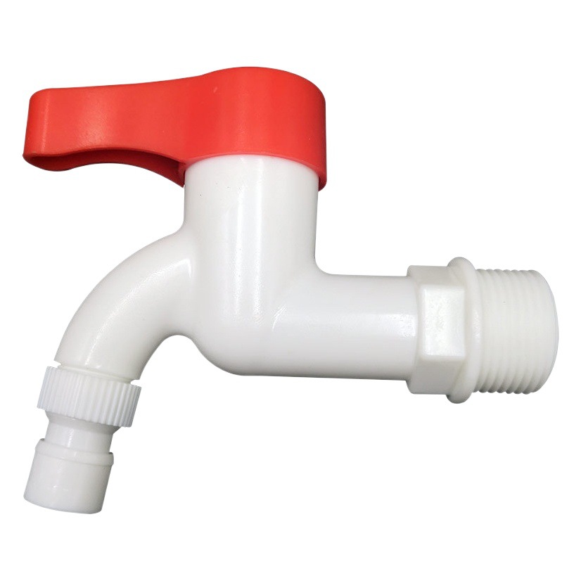 Liqin Pom faucet nozzle cold and hot dual-use copper rod plastic rod plastic small nozzle extended faucet with lock faucet