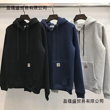 卡哈开衫拉链连帽卫衣宽松休闲运动男女情侣外套帽衫潮