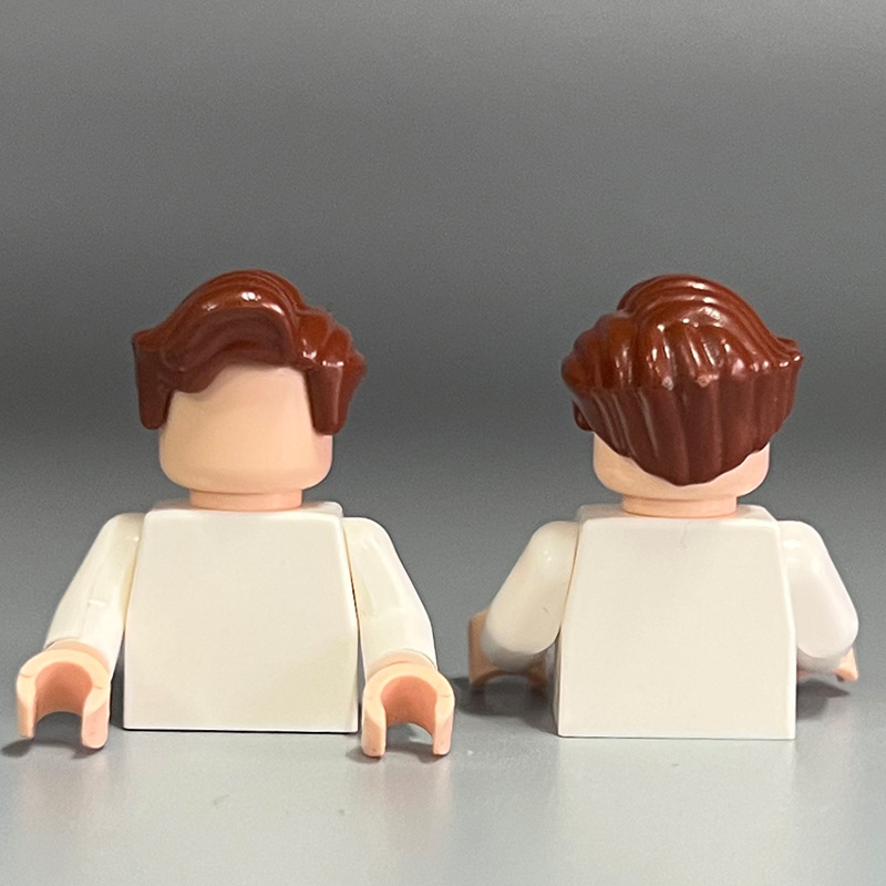 43751 wavy short hair brown