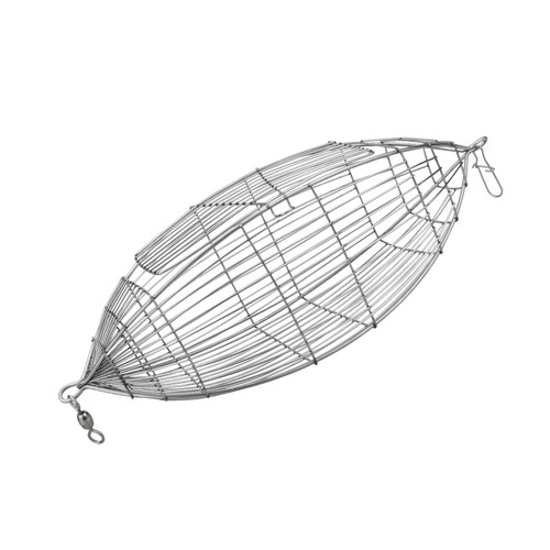 Shrimp cage, sea fishing bait cage, olive-shaped Nantan oil boat fishing shrimp brick, special stainless steel diamond-shaped bait cage, nesting cage, chicken cage