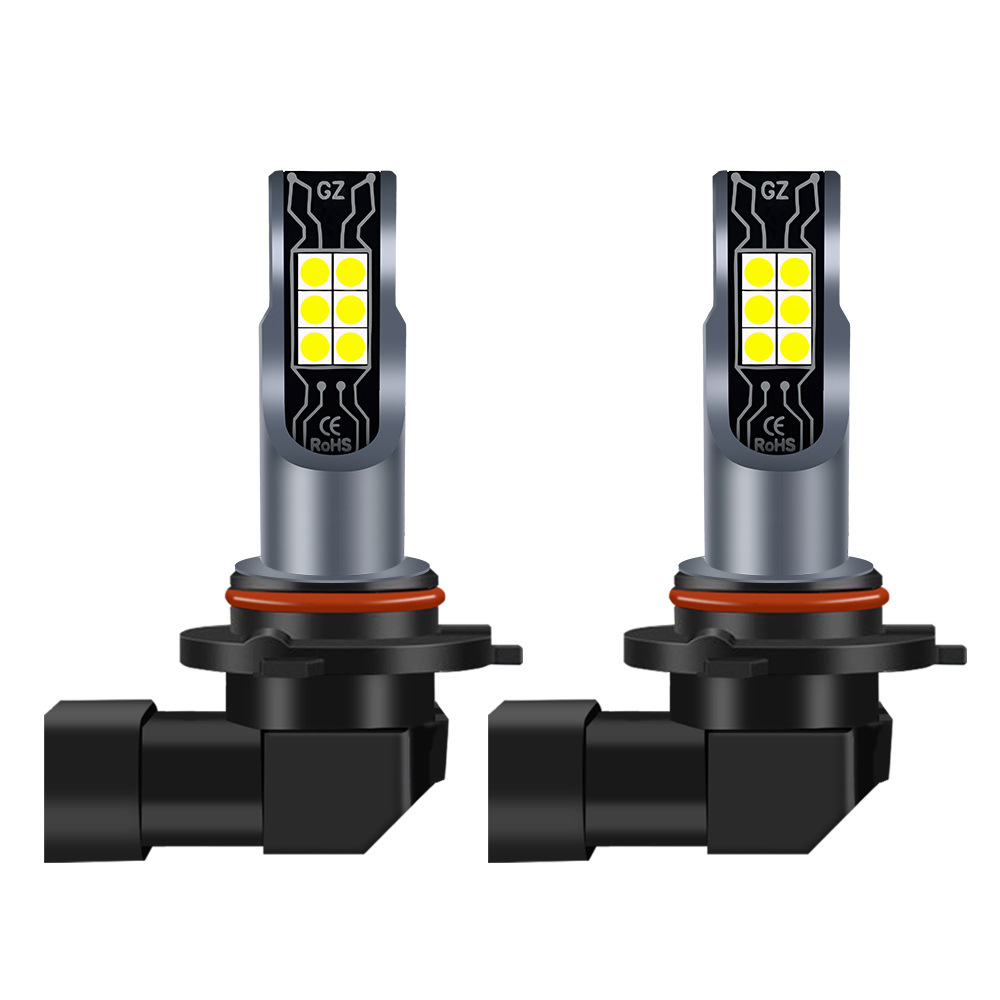2026 Cross-border New Product Car LED Fog Lights Headlights H11 H7 9005 9006 12smd LED Bulbs