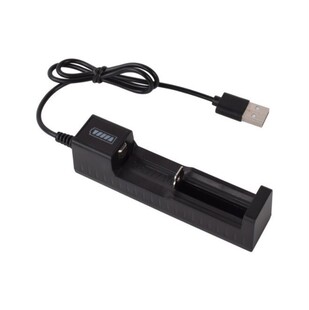 Promotional Smart Lithium Battery USB Charger 3.7V Single Charge 16340 14500 18650 26650 Universal