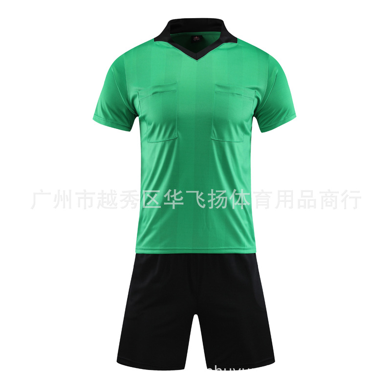 2024 new professional men's football referee uniform suit referee clothing shorts can be customized