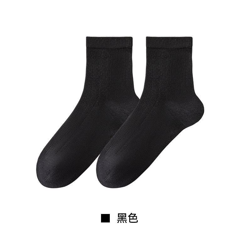 Pila de calcetines para mujer, calcetines finos de verano miu, calcetines de malla transpirables sin huesos, medias de ballet blancas simples