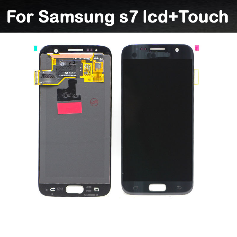 适用三星S7屏幕总成原装带框G930手机显示G930F内外一体屏LCD直屏