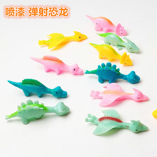 Spray-Painted Dinosaur Sticky Meteor Hammer Sticky Hand Sticky Elastic Vent Sticky Hammer] Spiderman Small Gift Toy