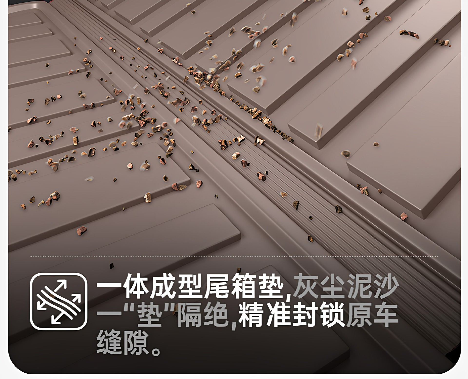 Suitable for Ideal I6/L6/L7/I8/L9/L8 Front and Rear Trunk Mats, Tpe Car-Specific 26 New Model Trunk Mats