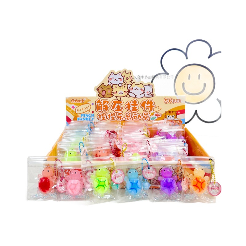 B bicolor tortuga luminosa colgante nariz pequeña pellizco ga pellizco colgante bolso con campana tpr pellizco pellizco fábrica directa