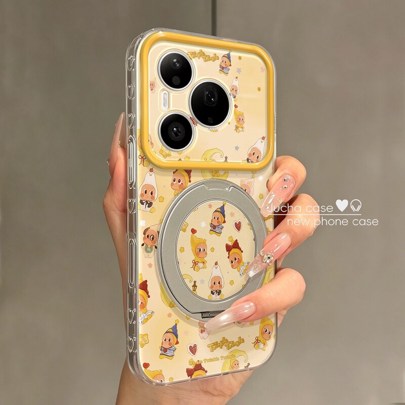 Suitable for Huawei Pura90 Pro Max Phone Case, High Aesthetic Value, Huawei Niche Pura80 Full-Screen Elf Design