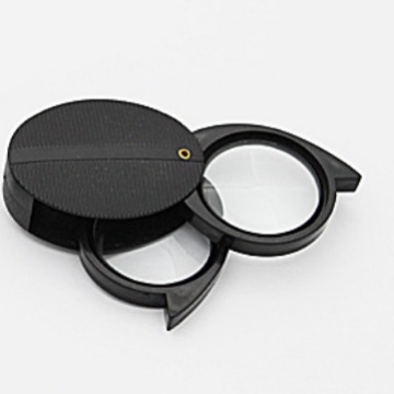 CH7005厂家供应直径27mm折叠式双镜5/10倍放大镜维修精美放大镜