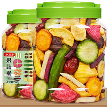 综合果蔬脆片500g果蔬混合装水果干儿童零食草莓脆蔬果冻干蔬菜干