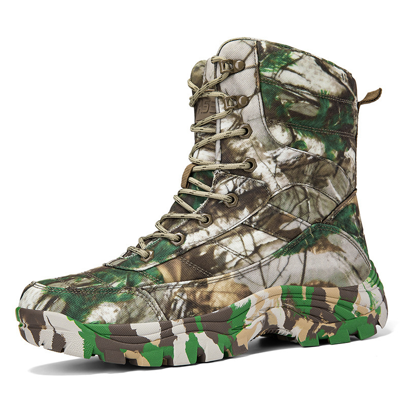 Botas de caza de la selva al por mayor botas de guerra botas militares botas de caza image 4