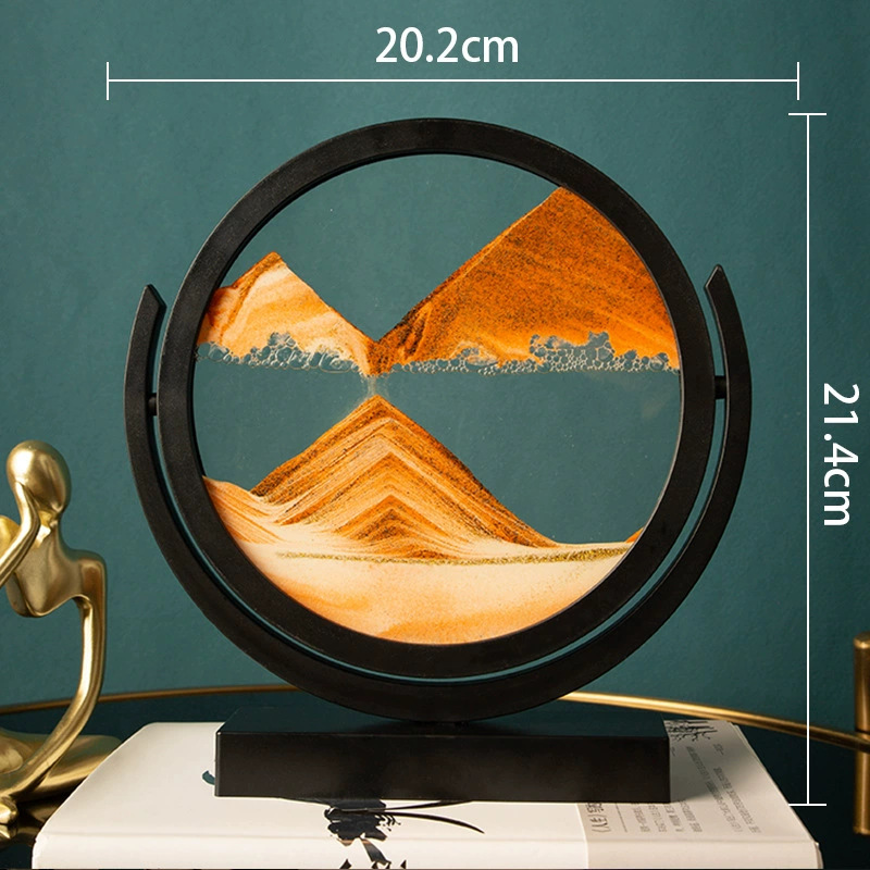 8inch 검정색 프레임-노란색